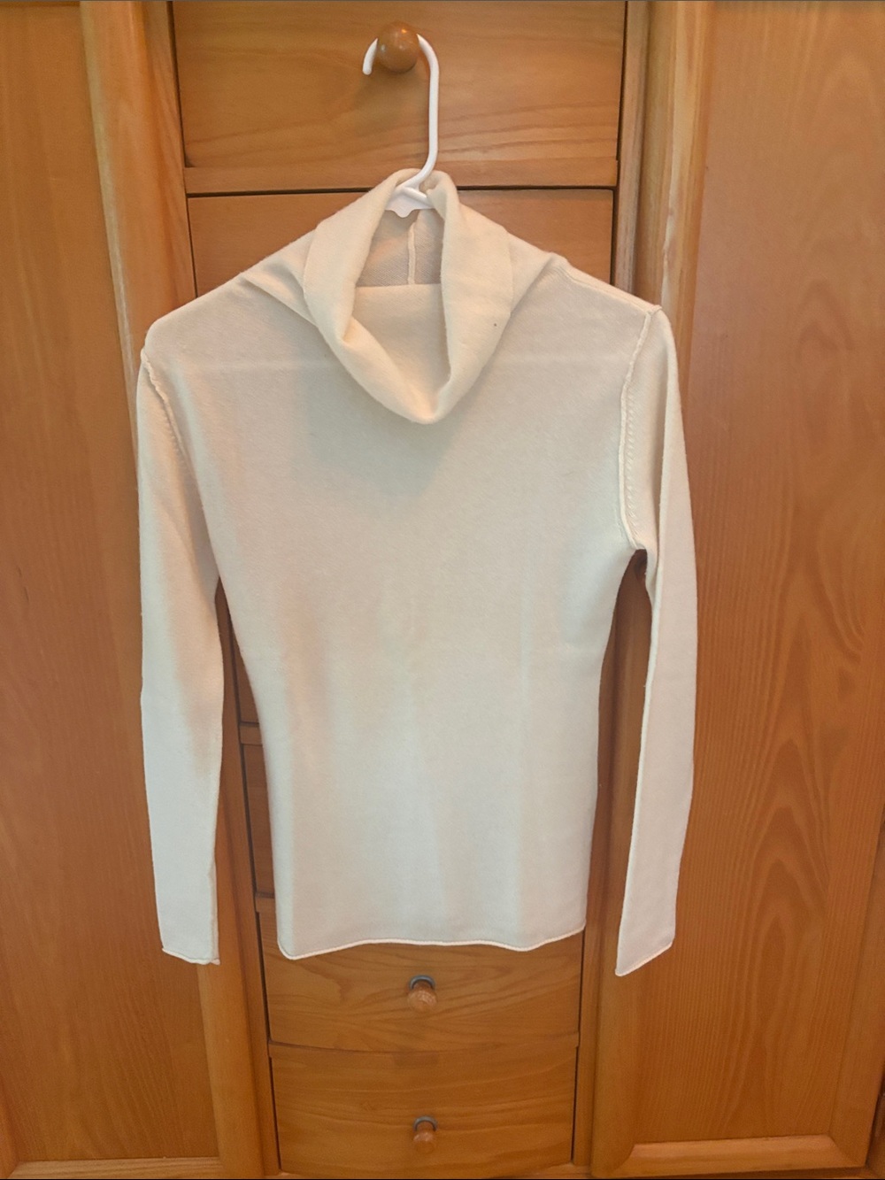 Old Navy Cream Cowl Neck Sweater